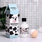 Набор MOLOKO гель для душа, бомбочка для ванны фото