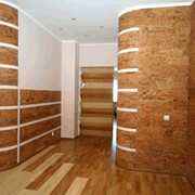 Пробковые покрытия для стен и потолков. фото
