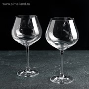Набор бокалов для вина Bohemia Crystal «Турбуленция», 570 мл, 2 шт фотография