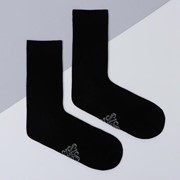 Носки SL basic black р. 41-42 (26 - 28 см) фото