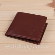 Мужской стильный кошелёк 218-2 коричневый фото