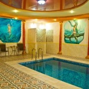 Сауна с бассейном в гостинице Колизей, г. Хмельницкий фото
