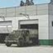 Гаражи: аренда. 4 Гаражные боксы для грузовых автомобилей размеры 6х12 м. высота ворот 3,3м. фото