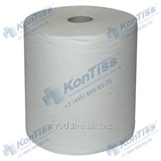 Профессиональные однослойные рулонные полотенца на специализированной втулке из макулатуры светло-серого цвета торговой марки KonTiss ТДК-1-200 S Matik фото