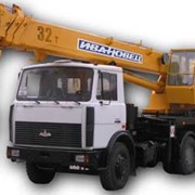 Аренда автокрана 32 тонн фото