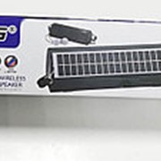 NSQ95 Колонка портативная с солнечной панелью, 2 светильника