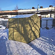 Палатка сварщика 2,5х2,5м брезент огнеупорный фотография