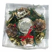 Подсвечник Merry Christmas средний 3410 фото