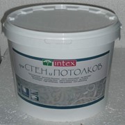 Краска “INTEX“ Для стен и потолков 14 кг. фото