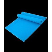 Коврик для йоги FM-101, PVC, 173x61x0,6 см, синий (129880) фото