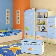 Польская мебель для детской комнаты "Голубая лагуна", Baggi design