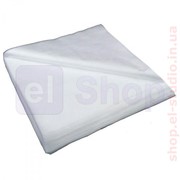Салфетки белые гладкие нарезные (30x50 см) Спанлейс 100 шт/уп фотография