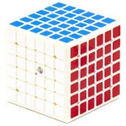 Кубик Рубика YuXin 6x6 RedUnicorn Белый фото