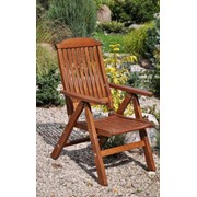 Кресло садовое складное деревянное Primo фото