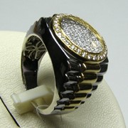 Мужское кольцо с бриллиантами 1.47 карат