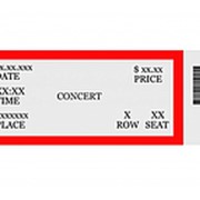 Термо бумага 220 г/м2 (в рулонах) для производства билетов с переменной информацией. фотография