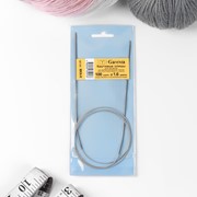 Спицы для вязания, круговые, с металлическим тросом, d 1,6 мм, 100 см