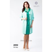 Комплект Милори 2092: пальто + платье фото