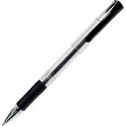 Ручка гелевая черная, синяя фото