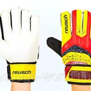 Перчатки вратарские REUSCH (PVC, р-р 8-10, красно-желтый) фото