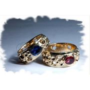 Кольца с бриллиантами и с драгоценными и полудрагоценными камнями -только на заказ фото