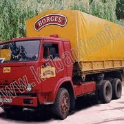 Тенты на грузовые автомобили и прицепы. фото