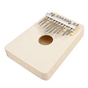 10 клавиш Kalimba Wood Thumb Piano Finger Клавиатура Музыкальный инструмент с настройкой Hammer фото