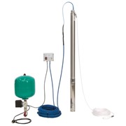 Установка водоснабжения с погружным мотором, системой управления и принадлежностями в комплекте Sub TWU 3 Plug & Pump фотография