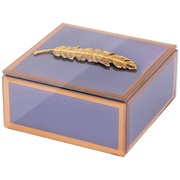 ШКАТУЛКА КОЛЛЕКЦИЯ PEN ЦВЕТ:СЕРЫЙ 12*12*6 СМ фото