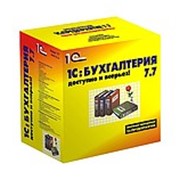 1С: Предприятие 7.7 (сетевая версия). Конфигурация Бухгалтерский учет для Казахстана + ИТС USB. фото