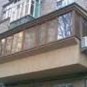 Теплое алюминиевое остекление балкона фото
