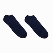 Носки мужские укороченные, цвет тёмно-синий, размер 27 фотография