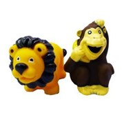 ПВХ Набор Лев и обезьянка (2 шт) фотография
