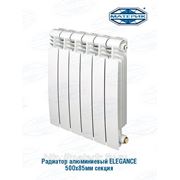Радиатор алюминиевый Элеганс | Elegance 190Вт секция 500х85мм
