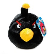 Черная птица из Angry Birds (25 см) фотография
