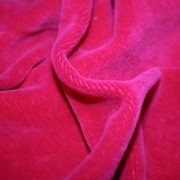 Велюр розовый, ткани из натуральных и искусственных волокон фото