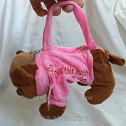 Детская сумка собачка розовая, код товара 174490796