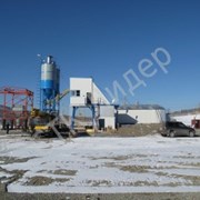 Зимний бетонный завод HZS 35 фото