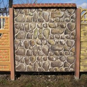 Еврозаборы бетонные, изготовление бетонных еврозаборов фото