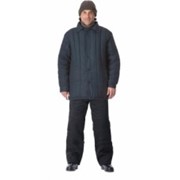 Куртка утеплённая (диагональ, 2,6 кг ваты) черная фото
