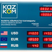 Табло электроное для обмен валют фотография