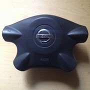 Накладка Заглушка Крышка в руль (муляж airbag) подушки безопасности Nissan Primera 2003 фото