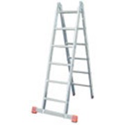 Двухсекционная шарнирная лест- ница с перекладинами trimatic фото