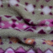 Ткань Флис (Polarfleece) принт “Геометрия“ фото