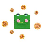 Smile Decor Кошелек с монетами “Лягушка“, арт. Ф022 фото