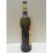 Сетка полиэтиленовая защитная для бутылок (винная, шампанское) Ф 63 мм, 50 нитей фото