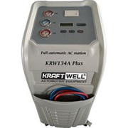 Станция автоматическая для заправки автомобильных кондиционеров с принтером KraftWell (КНР)