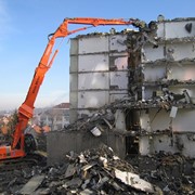 Демонтаж промышленных зданий фото