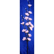 Ветка сакуры розовая 55 см фото