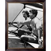 Картина Джеки и Джон Кеннеди, Неизвестен фотография